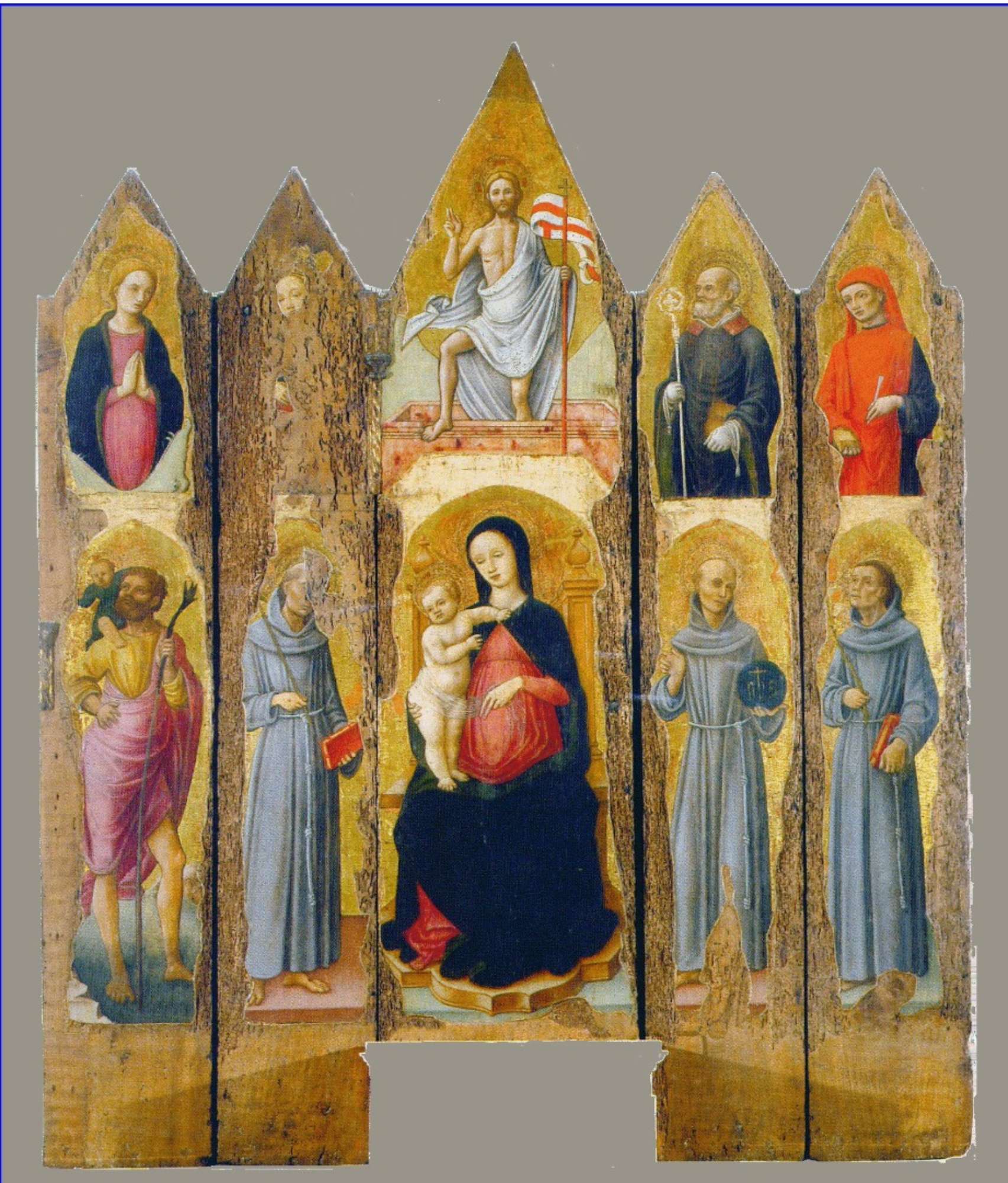 polittico del Vivarini